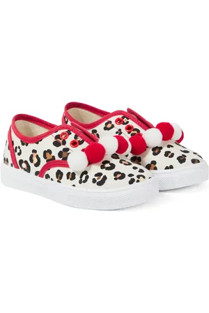 MONNALISA Leopard-print sneakers