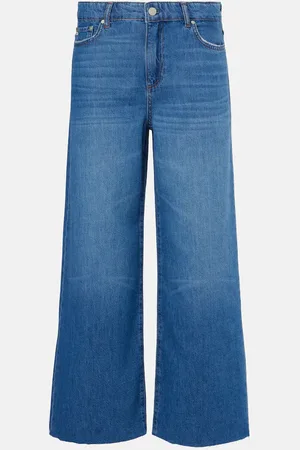 AG Jeans Saige mid-rise wide-leg jeans