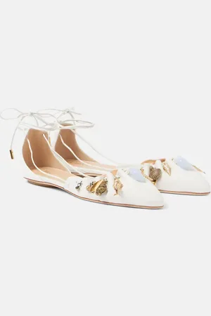 Chloé ChloÃ© Sea Treasures embellished leather flats