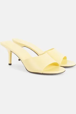 Jacquemus Cubisto 70 leather mules