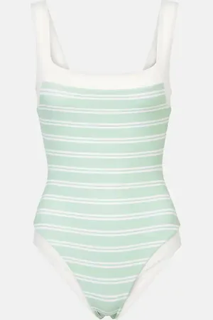Marysia Bianco striped swimsuit