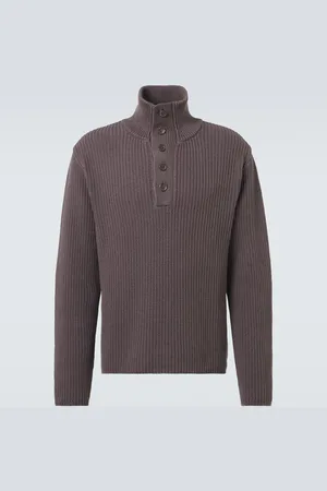 OUR LEGACY Navigator cotton polo sweater