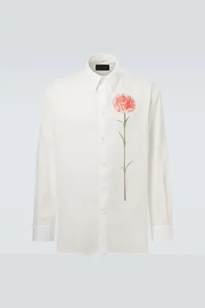 Simone Rocha Carnation printed dress shirt