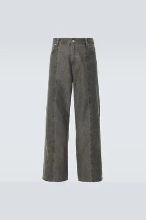 OUR LEGACY Fatigue Cut high-rise wide-leg jeans