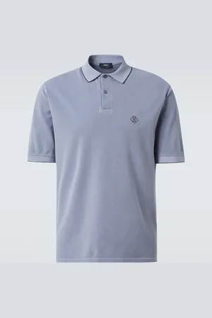 HERNO Cotton jersey polo shirt