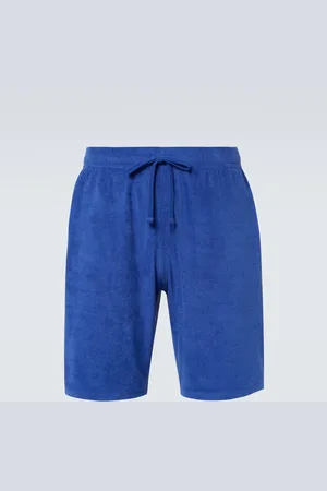 Vilebrequin Cotton-blend terry Bermuda shorts