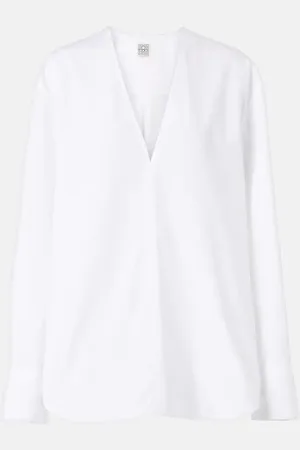 Totême Cotton poplin blouse