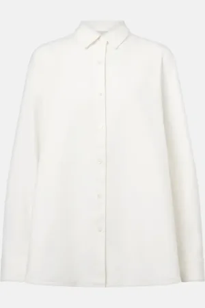 DRIES VAN NOTEN Oversized denim shirt