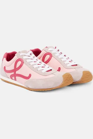 Loewe Ballet Runner 2.0 suede-trimmed sneakers