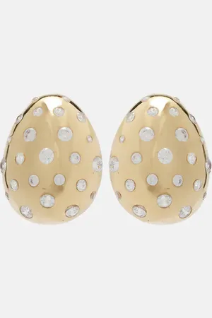 MAGDA BUTRYM Crystal-embellished earrings