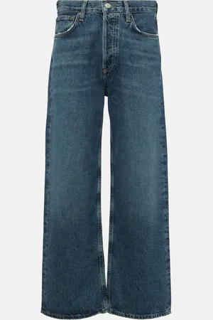 AGOLDE Ren high-rise cropped straight jeans