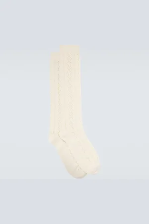 VALENTINO Pointelle cotton socks