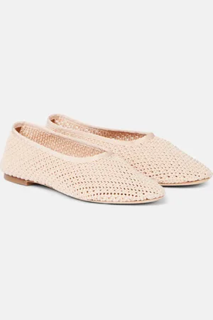 Staud Alba crochet ballet flats