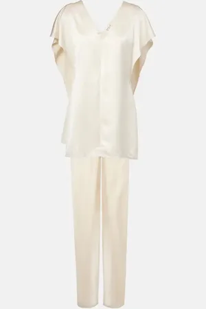 TOVE Sara caped satin top