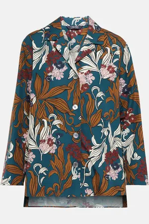 Max Mara Fauna printed poplin shirt