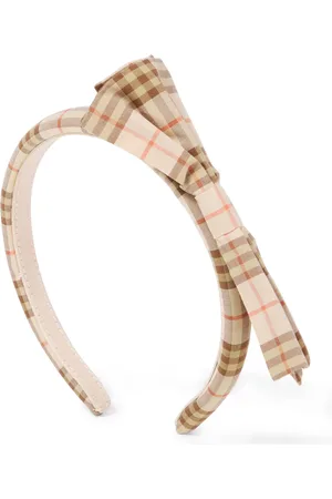 Burberry Burberry Check cotton headband