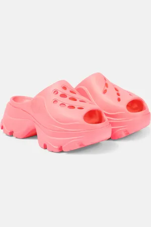 adidas Logo rubber clogs