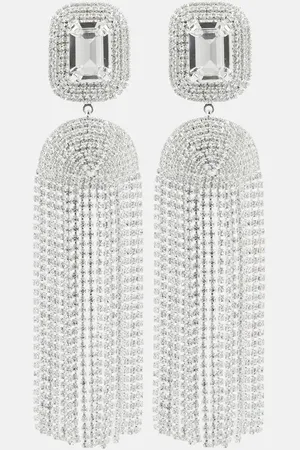 MAGDA BUTRYM Crystal-embellished drop earrings