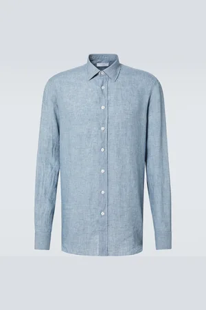 LARDINI Esdante linen shirt
