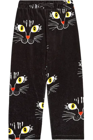 Mini Rodini Printed velour sweatpants