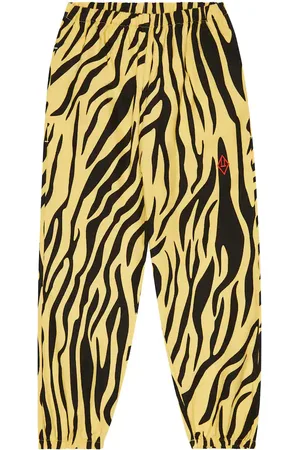 The Animals Observatory Elephant zebra-print cotton pants