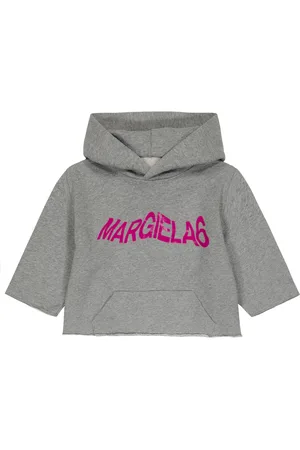 Maison Margiela Logo cotton jersey hoodie