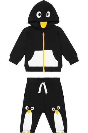 Stella McCartney Baby cotton hoodie and sweatpants set
