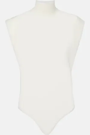 Alaïa AlaÃ¯a Turtleneck wool bodysuit