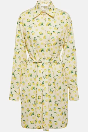 Sportmax Boero printed cotton shirt dress