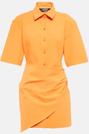 Jacquemus La Robe Camisa cotton-blend minidress