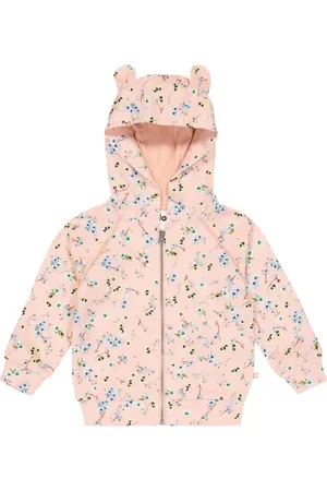 Molo Baby Dorothy floral cotton hoodie