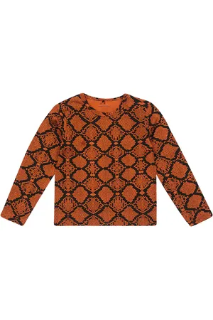 Mini Rodini Snake-print jersey long-sleeved top