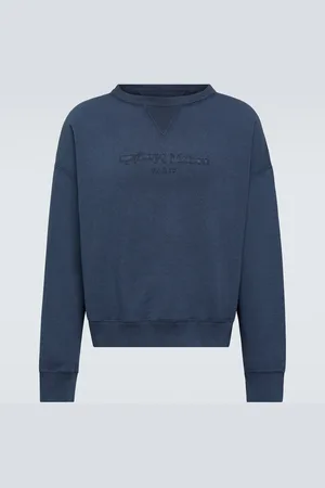Maison Margiela Logo cotton jersey sweatshirt