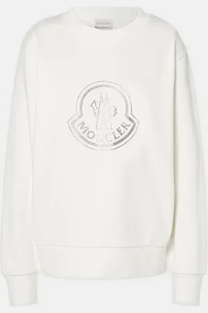 Moncler Logo cotton-blend jersey sweatshirt