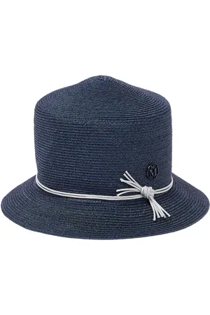 Maison Michel Kids Arsene straw bucket hat