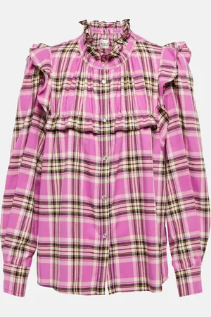 Marant Etoile Idety checked cotton shirt