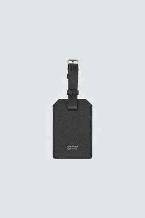 Tom Ford Leather luggage tag
