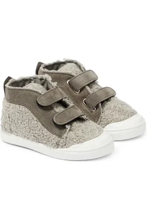 Il gufo Faux fur sneakers