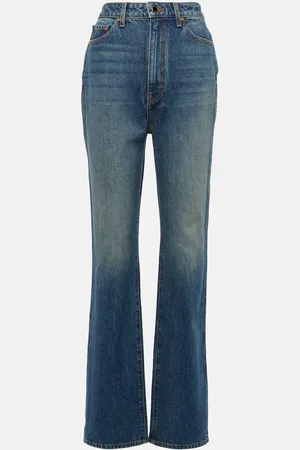 Khaite Danielle high-rise straight jeans