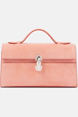 SAVETTE Symmetry suede tote bag