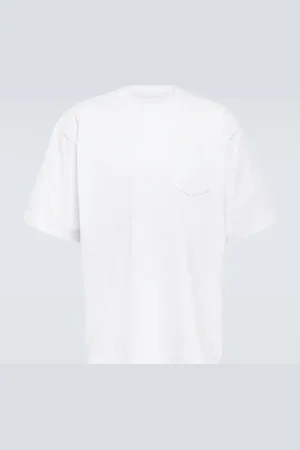 SACAI Cotton jersey T-shirt