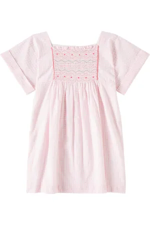BONPOINT Paysanne smocked cotton dress