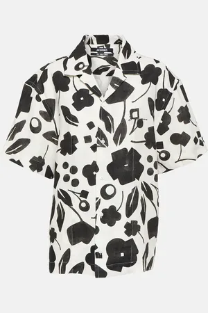 Jacquemus La Chemise Jean printed linen shirt