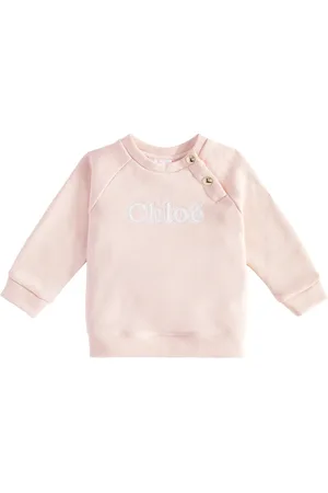Chloé ChloÃ© Kids Baby logo cotton jersey sweatshirt