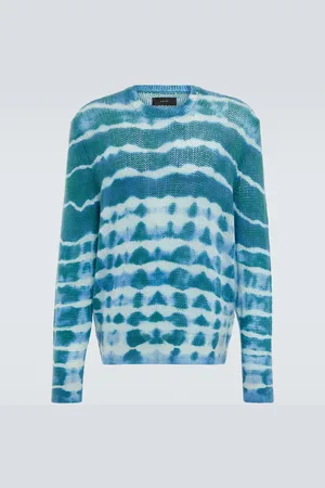 AMIRI Tie-dye cashmere and wool sweater