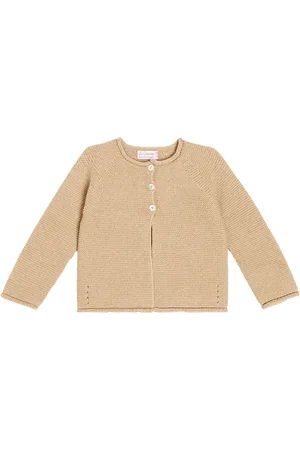 La Coqueta Baby Denia wool cardigan
