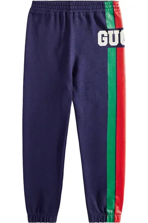 Gucci Gucci Web cotton jersey sweatpants
