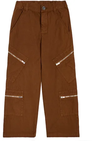 Jacquemus Le Cargo Marrone cotton cargo pants