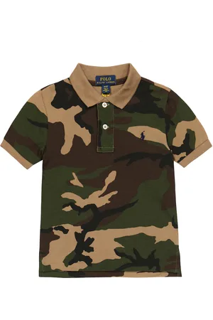Ralph Lauren Camouflage cotton polo shirt