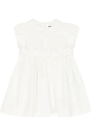 Il gufo Baby cotton poplin dress